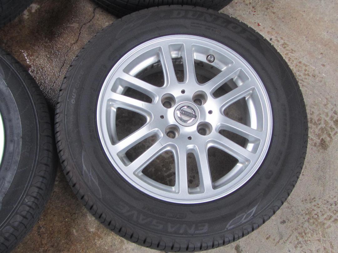日産純正　175/65R14　サマータイヤ　ダンロップ　エナセーブ　2023年