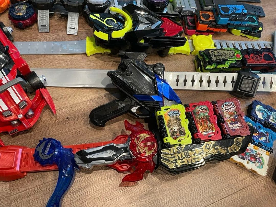 仮面ライダー ライダーベルトセットやや傷や汚れあり