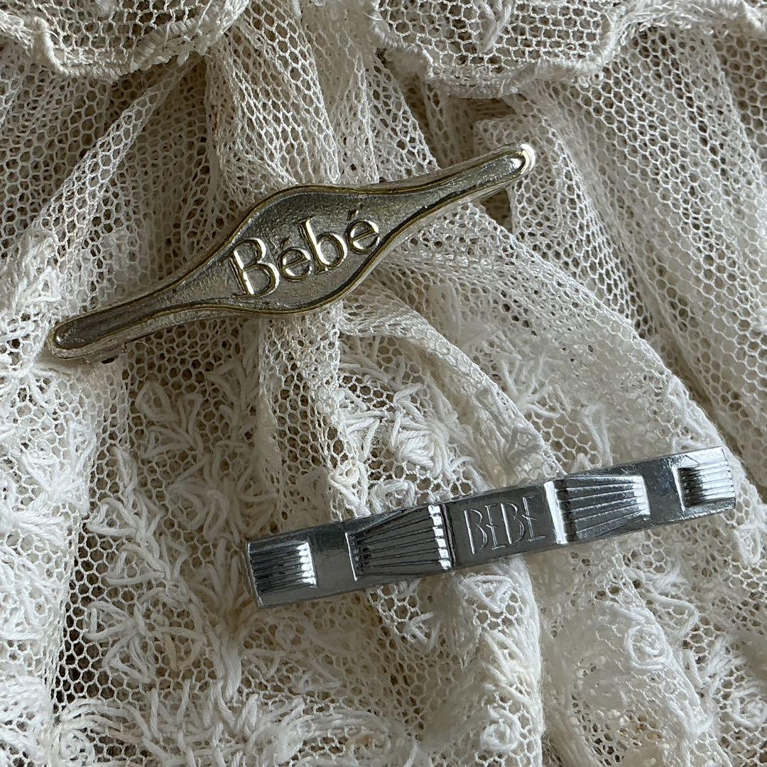 C：フランス　アンティーク　BEBE　ブローチ　ベベ　ベビー　ドール用に♪ 89：フランス アンティーク BEBE ブローチ ベベ ベビー ドール