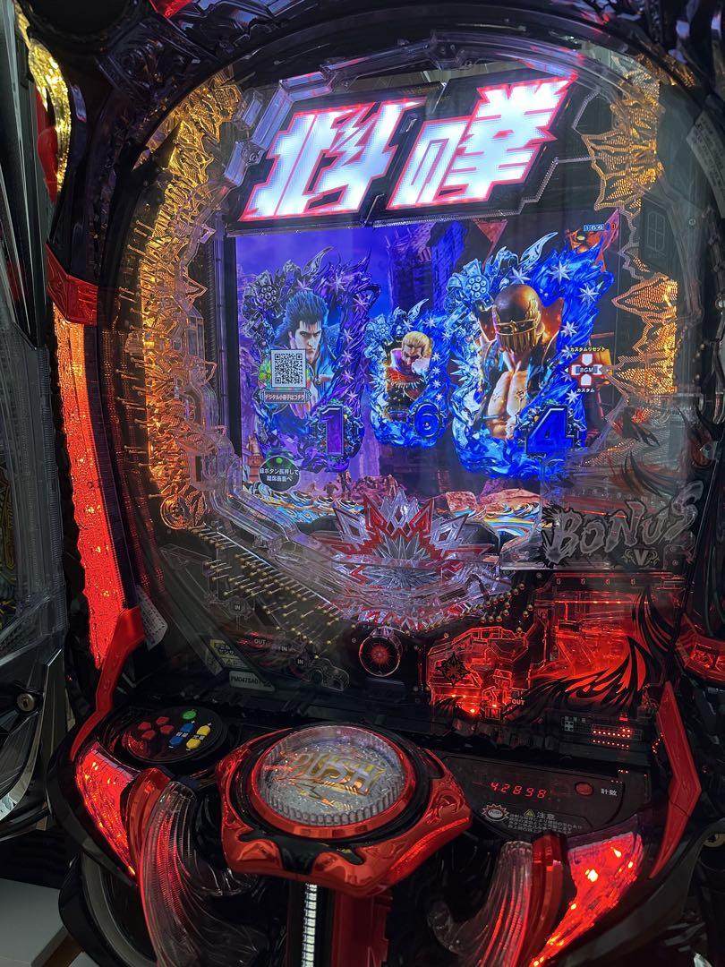 ｅ北斗の拳１０ＧＨＥＧ　スマパチユニット付き　転倒防止板付き　たのメル便
