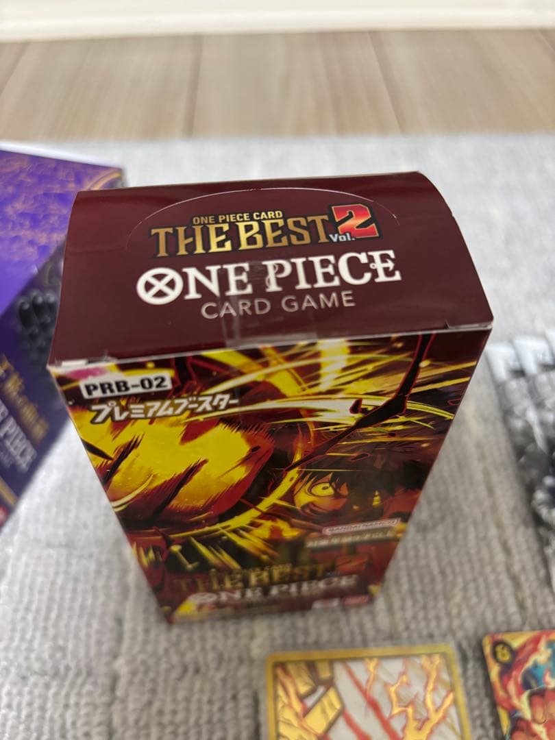 ワンピースカード　シャンクスパラレル 未開封ボックス2個