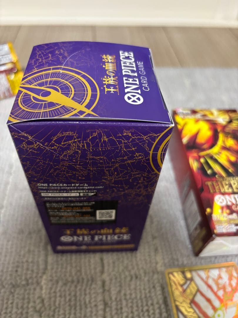 ワンピースカード　シャンクスパラレル 未開封ボックス2個