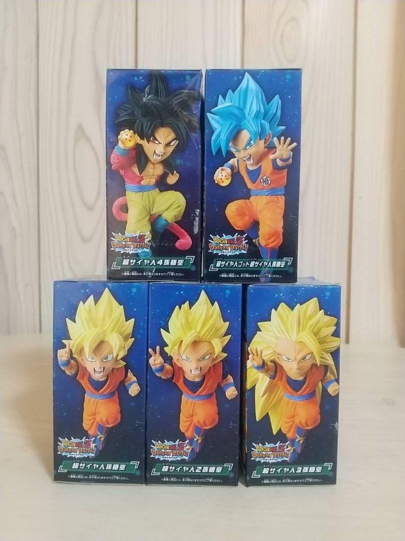 ドラゴンボール DOKKAN BATTLEワールドコレクタブルフィギュア 全5種 ドラゴンボール ワーコレ ドッカンバトル 5周年 全5種 DOKKAN