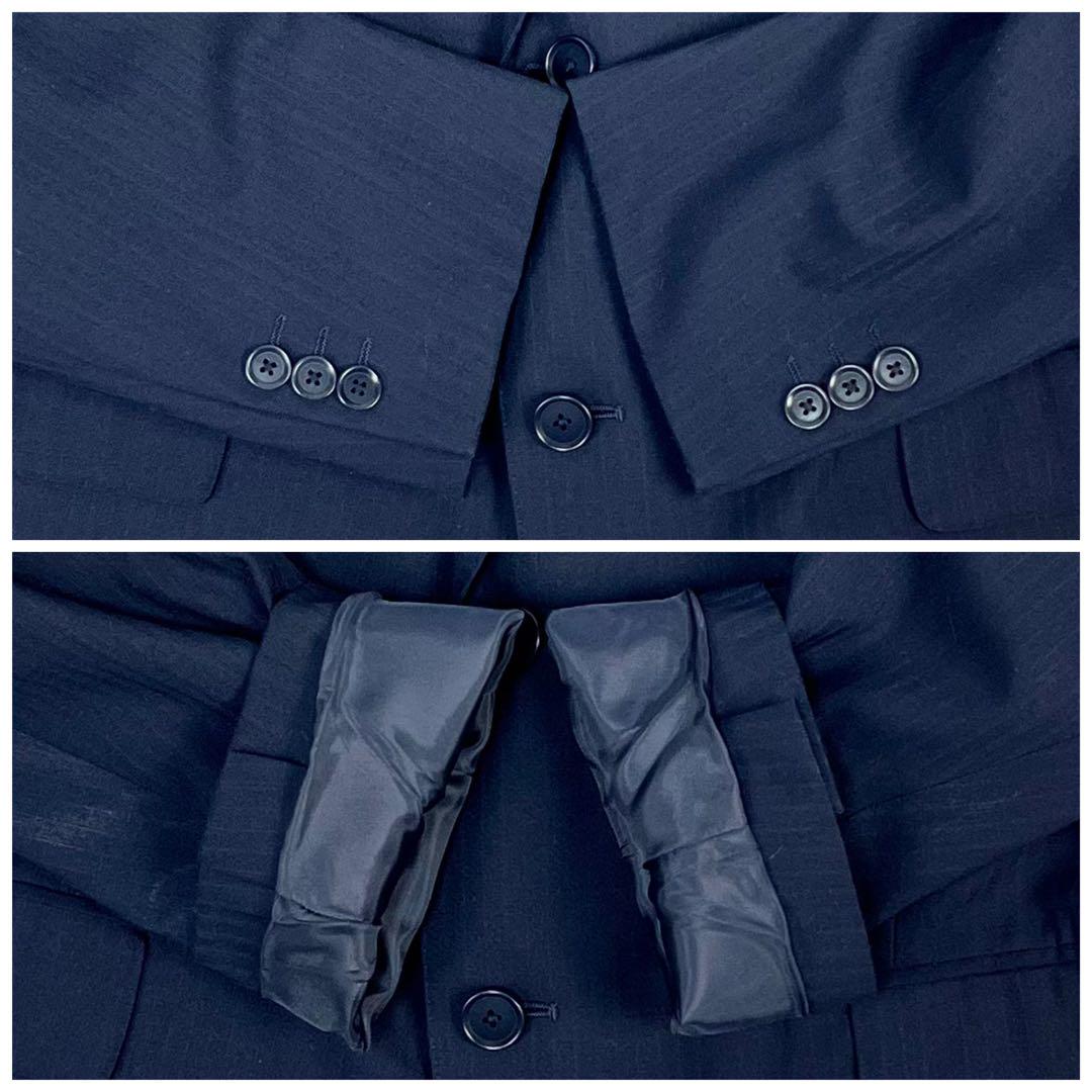 【美品】GREEN LABEL RELAXING セットアップスーツ ストライプ