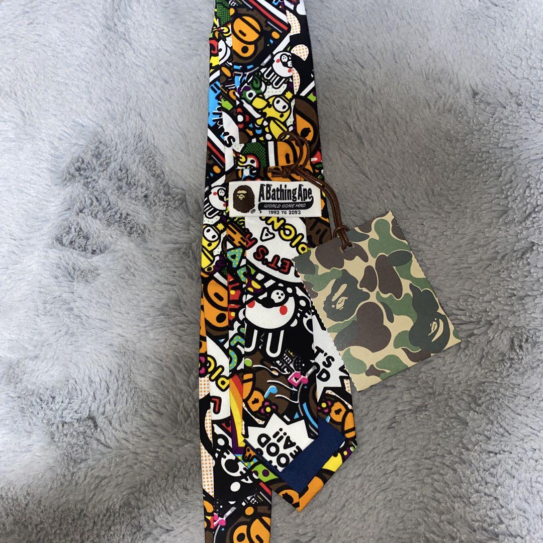 【当店限定販売】 A BATHING APE キャラクター柄ネクタイ 小物