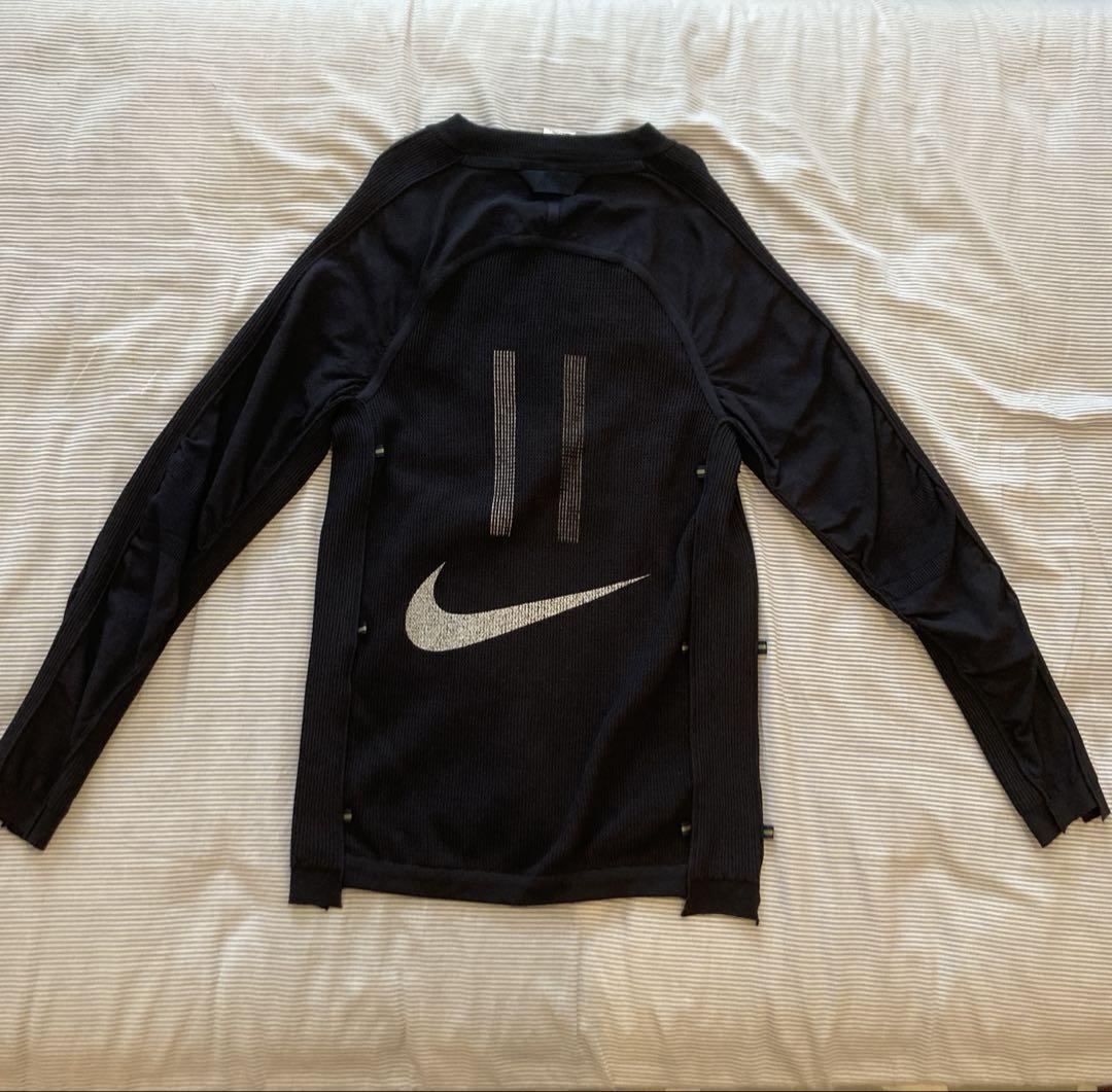 100％品質 長袖ウェア 黒 jones kim Nike ジッパー付き メルカリ - ウェア