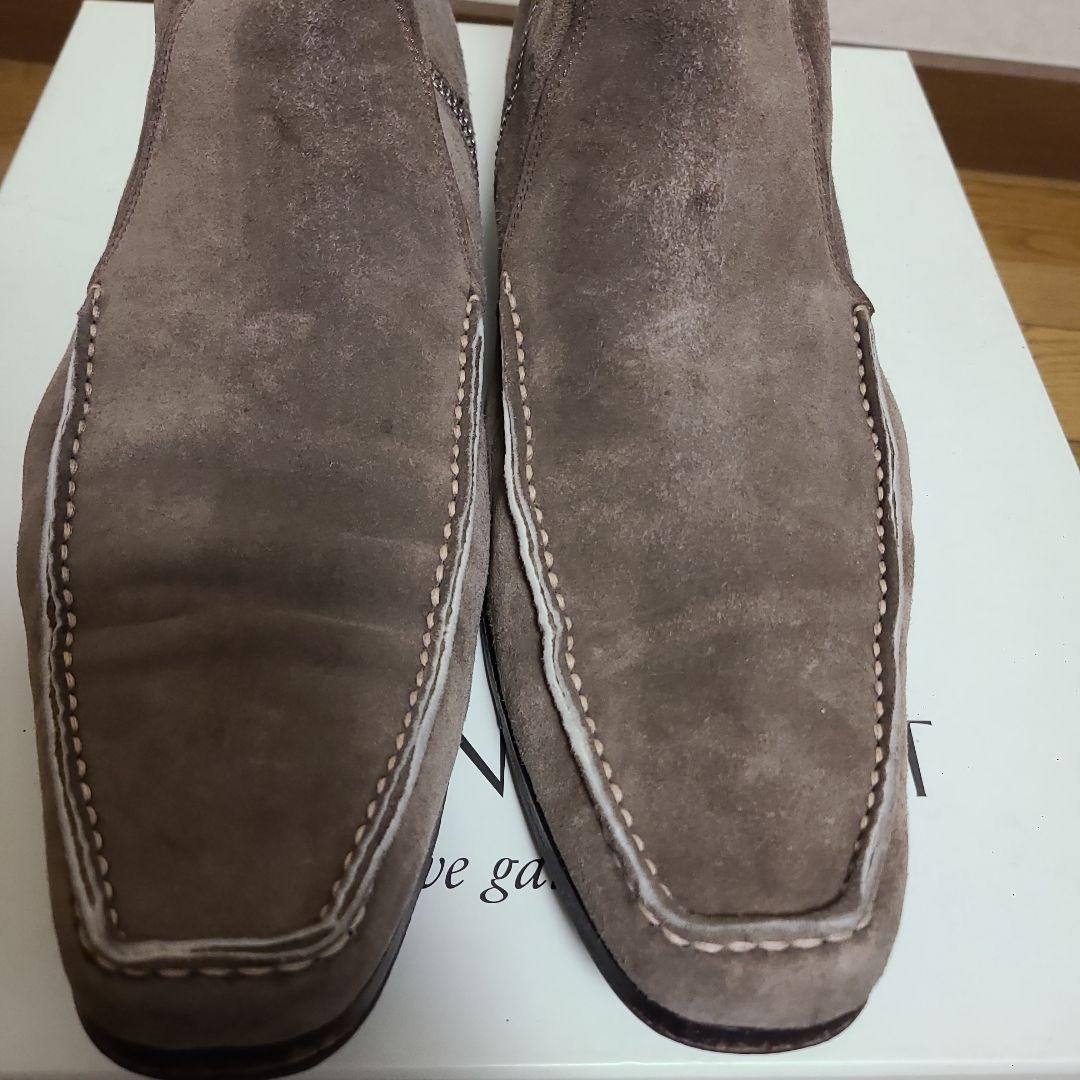 イヴ・サンローラン　リヴゴーシュ　サイドジップブーツ　サイズ43