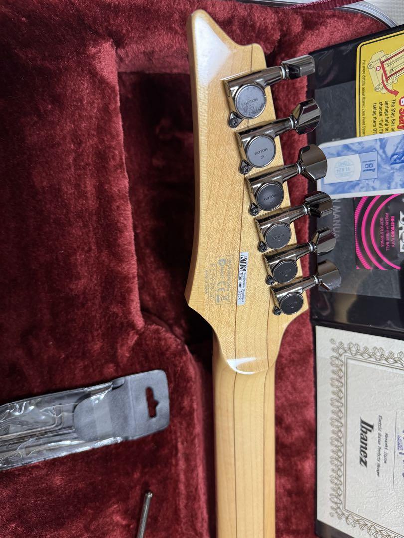 Ibanez j.custom RG8570Z-RS ハードケース付