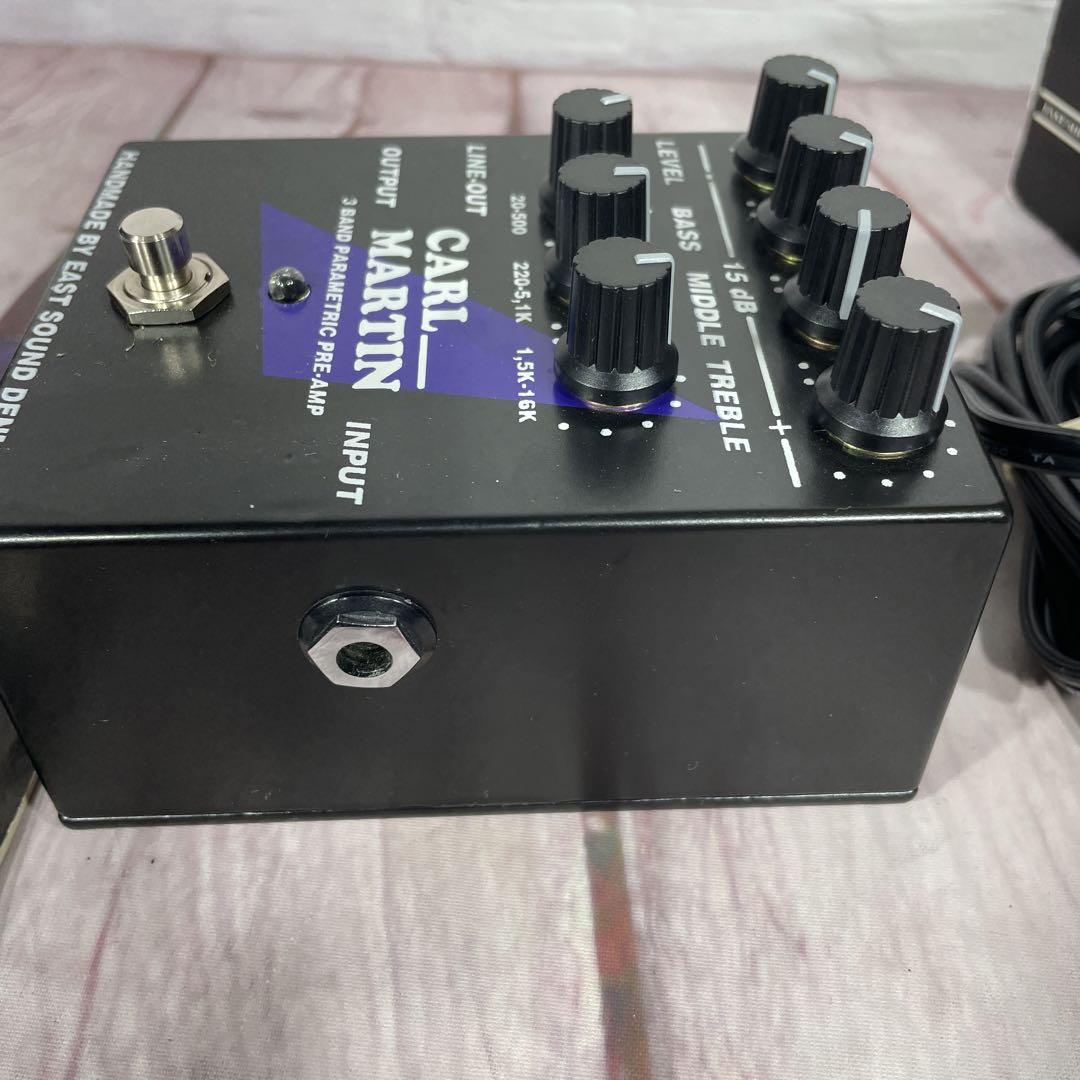 ギター CARL MARTIN 3 BAND PARAMETRIC PRE-AMP