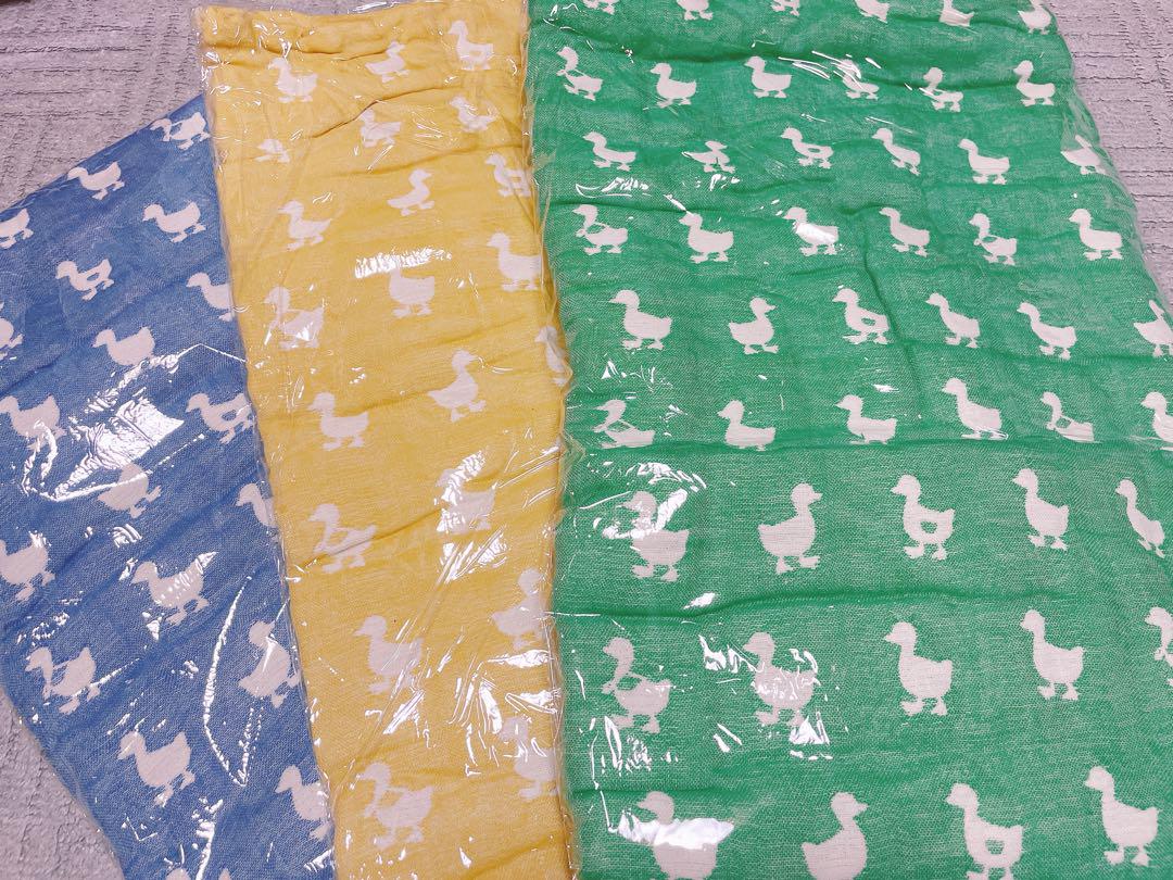 ◆【3枚セット売り③】大判）6重ガーゼ fuwara
