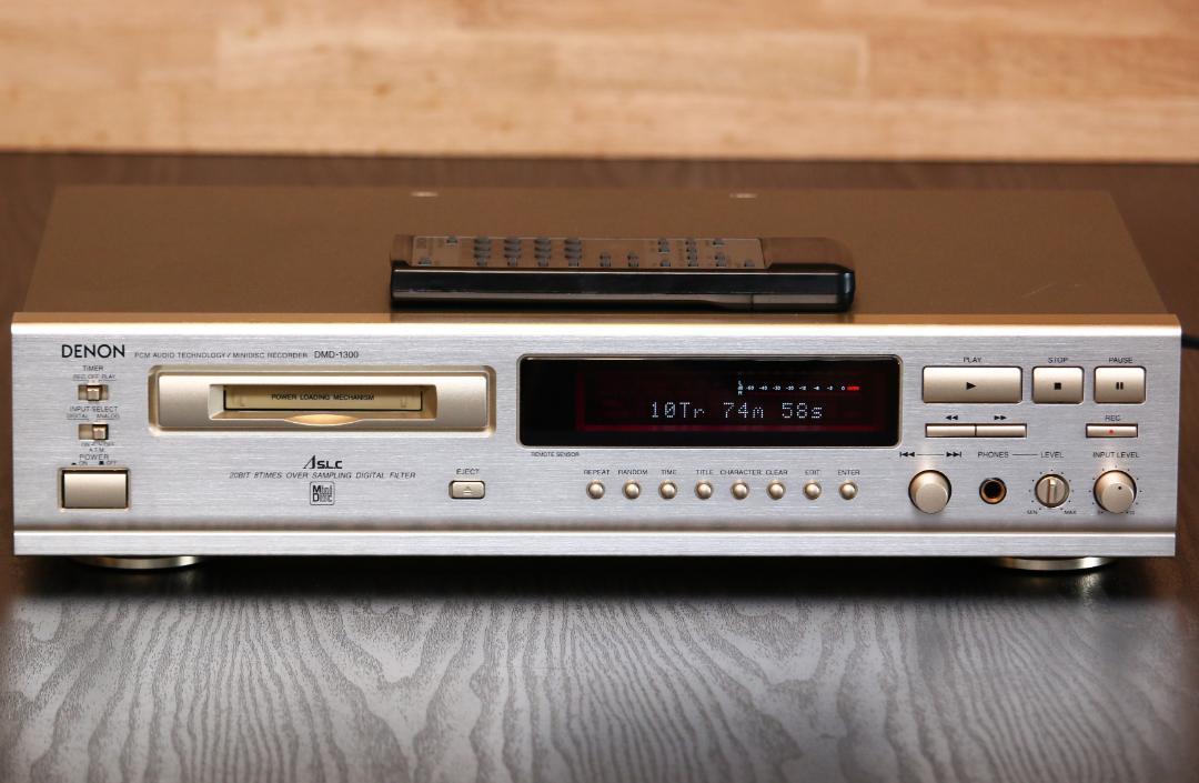 DENON DMD-1300 MDデッキ　MDプレーヤー/レコーダー　 日本製