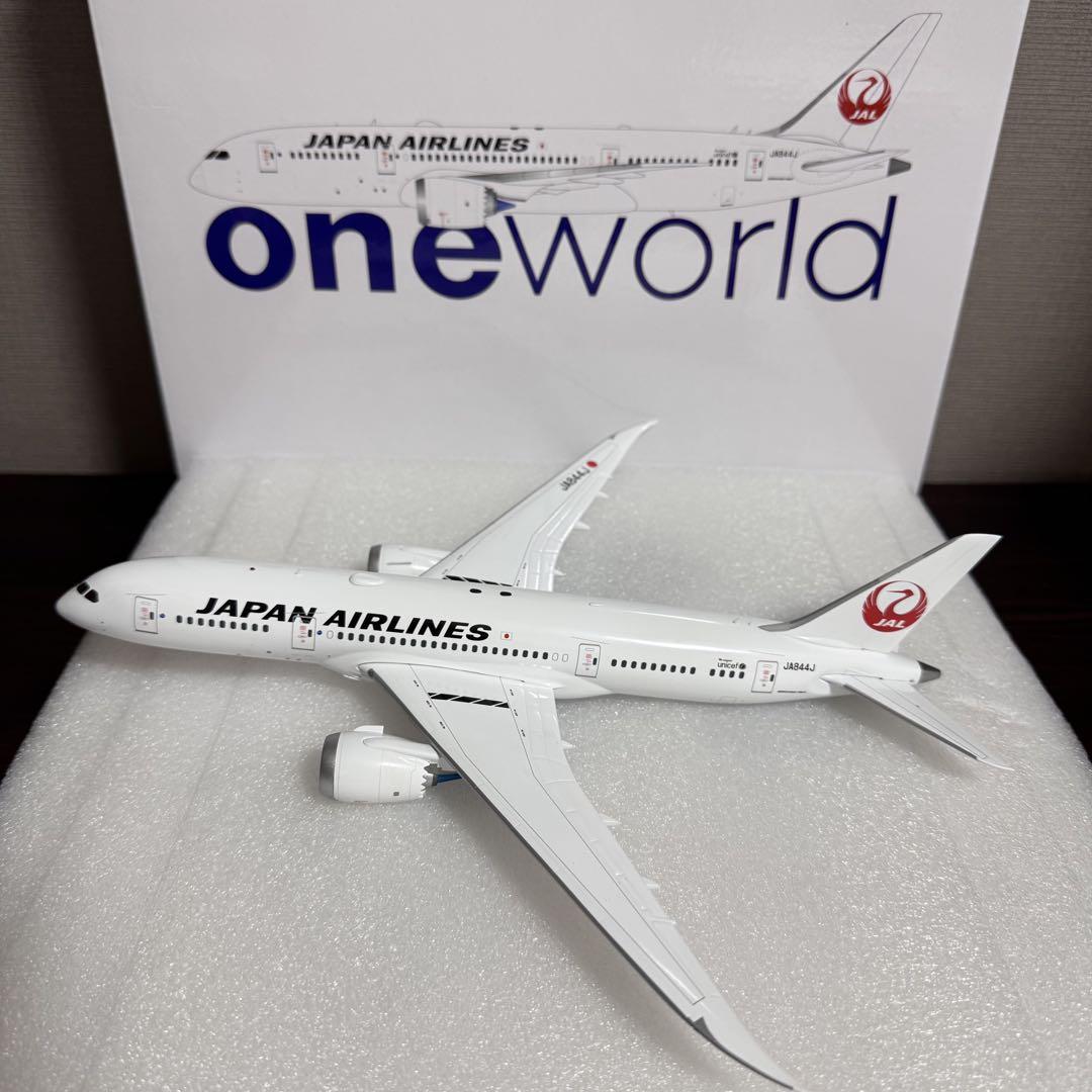 SQ Wings JAL 日本航空 B787-8 JA844J 1/200 新品 SQ Wings JAL Boeing 787-8 JA844J L2025 Scale 1:200