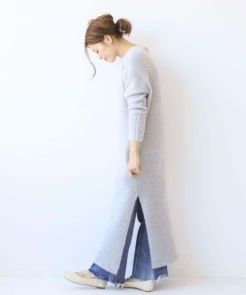 ドゥーズィエムクラス ニットワンピース 2sZOC-m49242845818 Boucle 新作特価