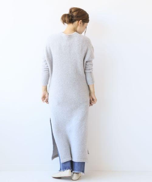 ドゥーズィエムクラス ニットワンピース 2sZOC-m49242845818 Boucle 新作特価
