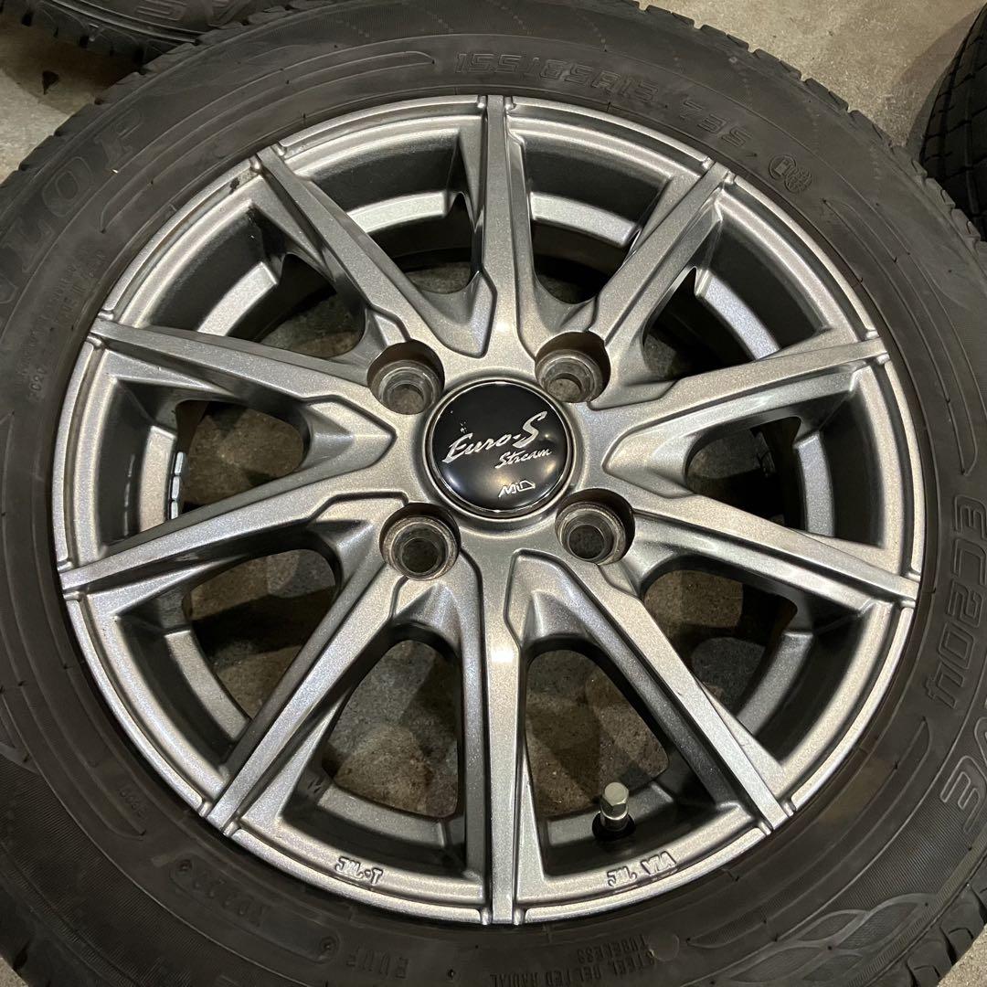 【3407】20年 155/65R13 エナセーブEC204 ユーロストリーム