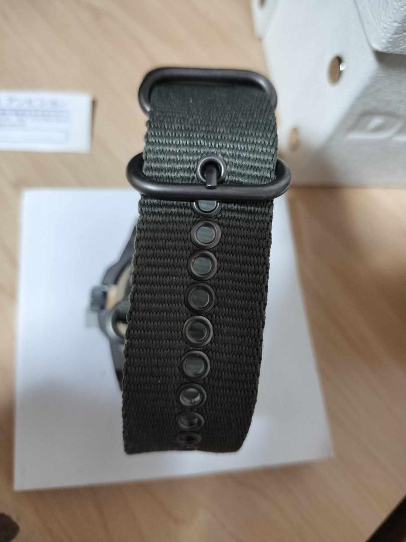 新品DIESEL ディーゼル DZ1634ナイロンベルト NATOタイプ稼働品