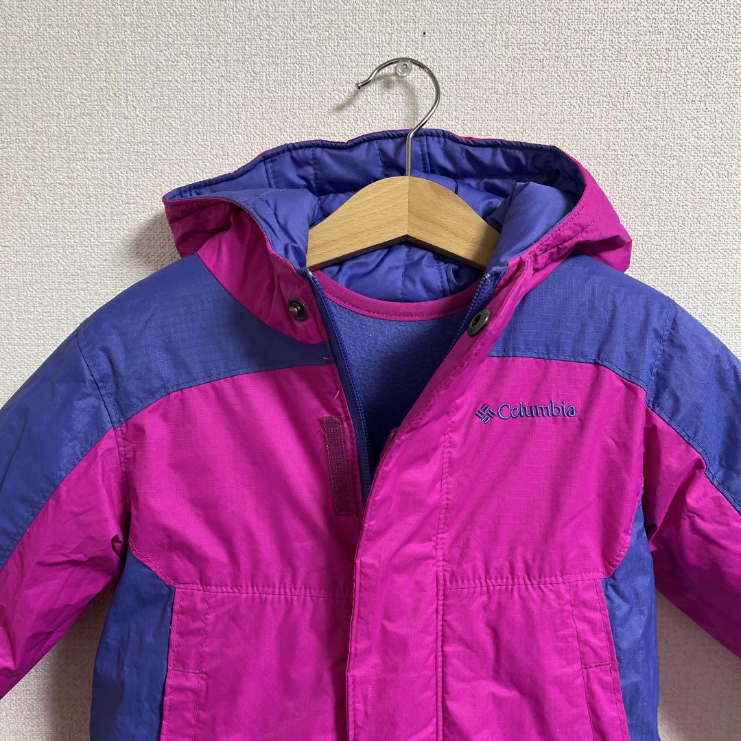 【極美品】コロンビア 子供用スキーウェアセット リバーシブル 3T 100㌢
