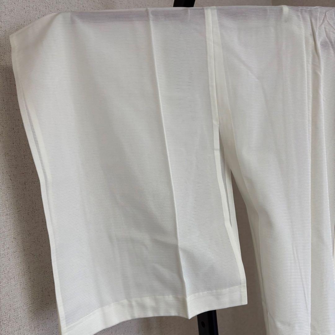 Ay140 夏着物 絽 喪服 五つ紋 長襦袢セット 着物 和装 透け感