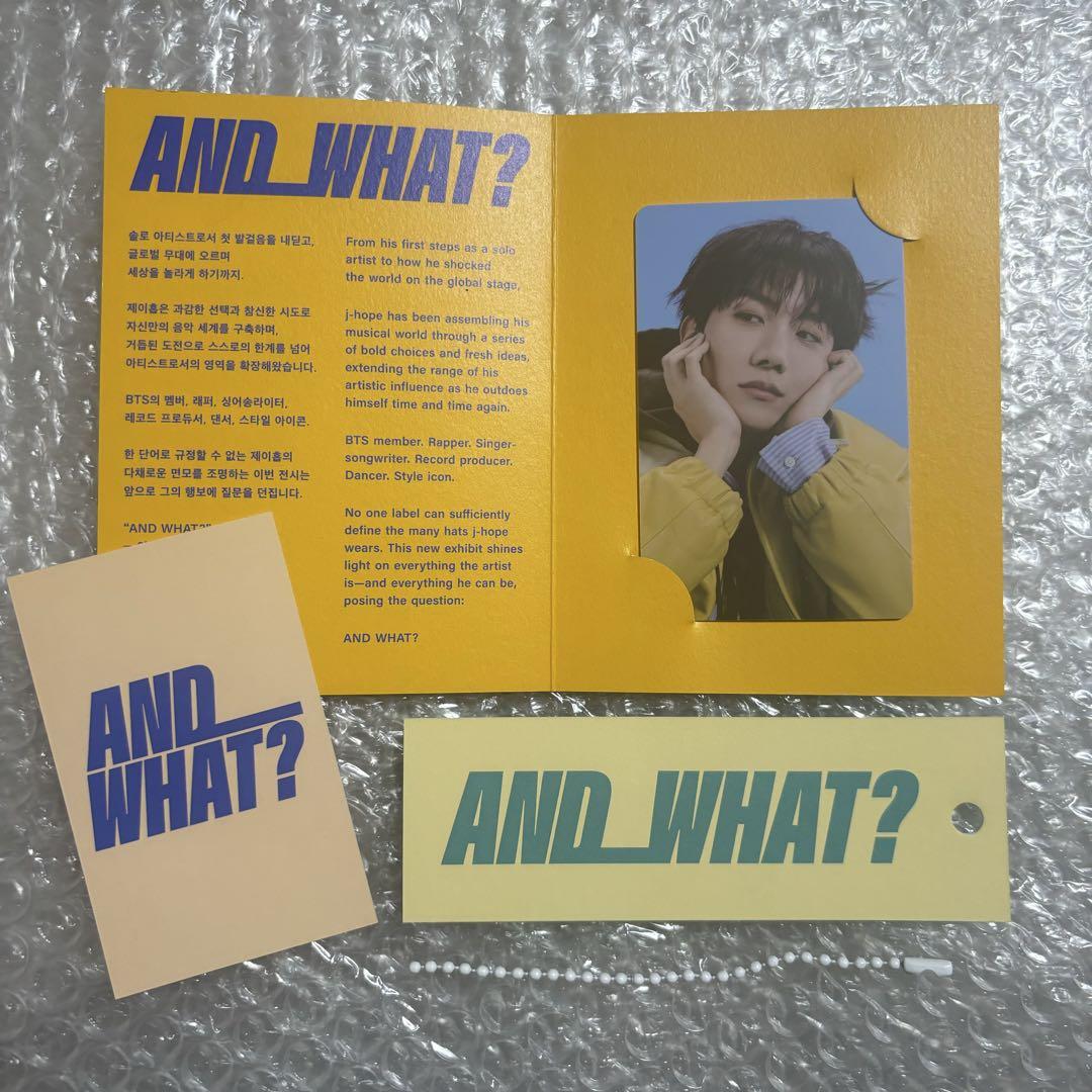 BTS j-hope 展示会 AND WHAT? 入場特典 トレカ 5 - メルカリ