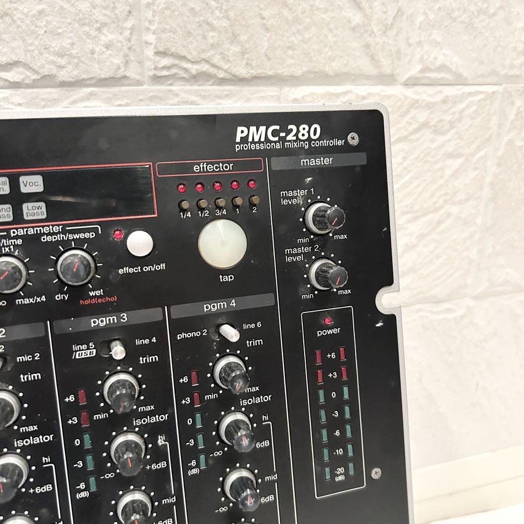 【ジャンク】 Vestax PMC-280 DJミキサー 4チャンネル 通電OK Vestax PMC280 4-Channel DJ Mixer | zZounds