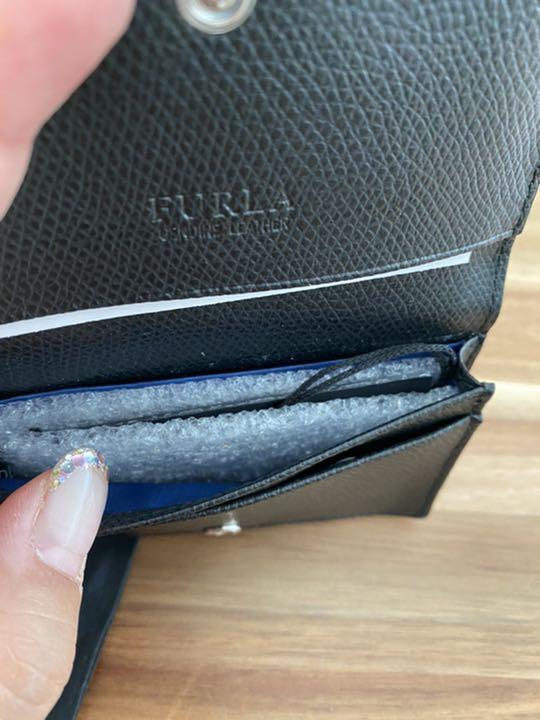 ラミネート 新品未使用 カードケース 名刺入れ wj3h4-m49253529208 FURLA フルラ ≙ポケット