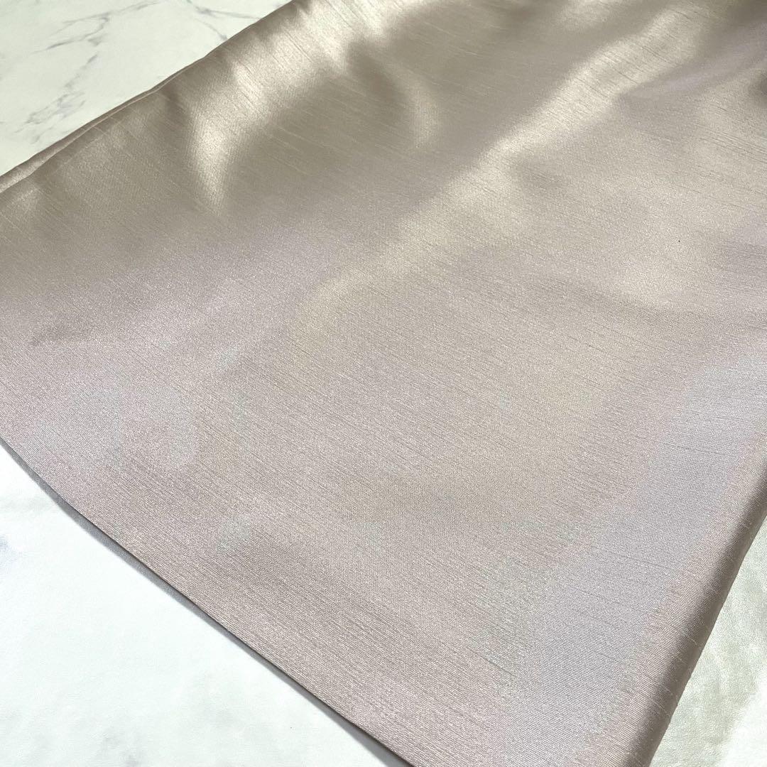 極美品♪ソワールドルチェ ノースリーブ ワンピース レース シャンタン 9号