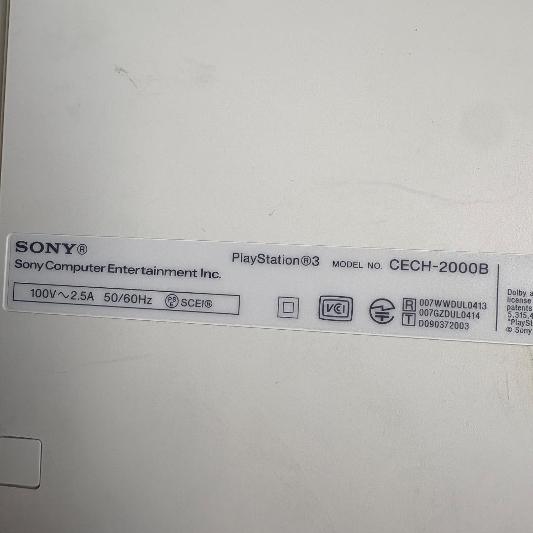 本体 CECH-2000BPlayStation3