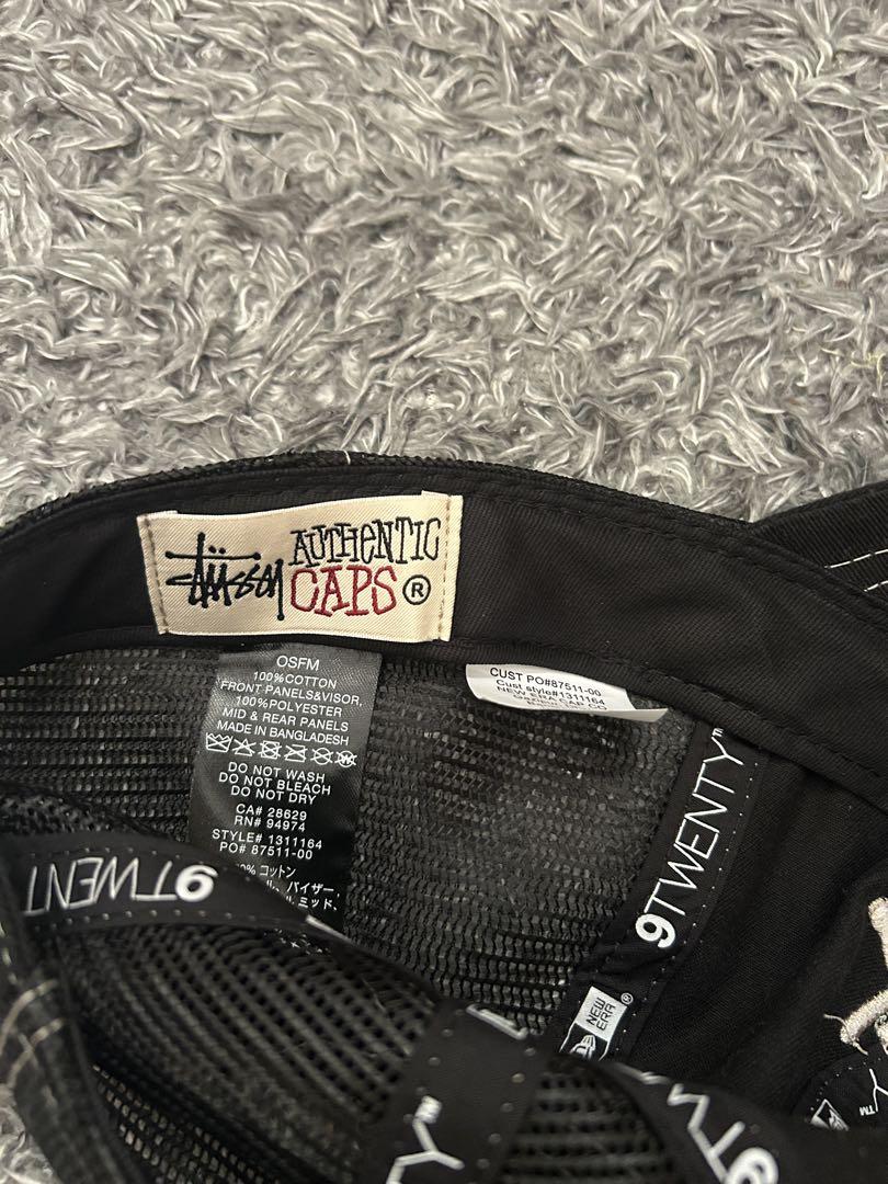 Stussy 9TWENTY ブラックキャップ