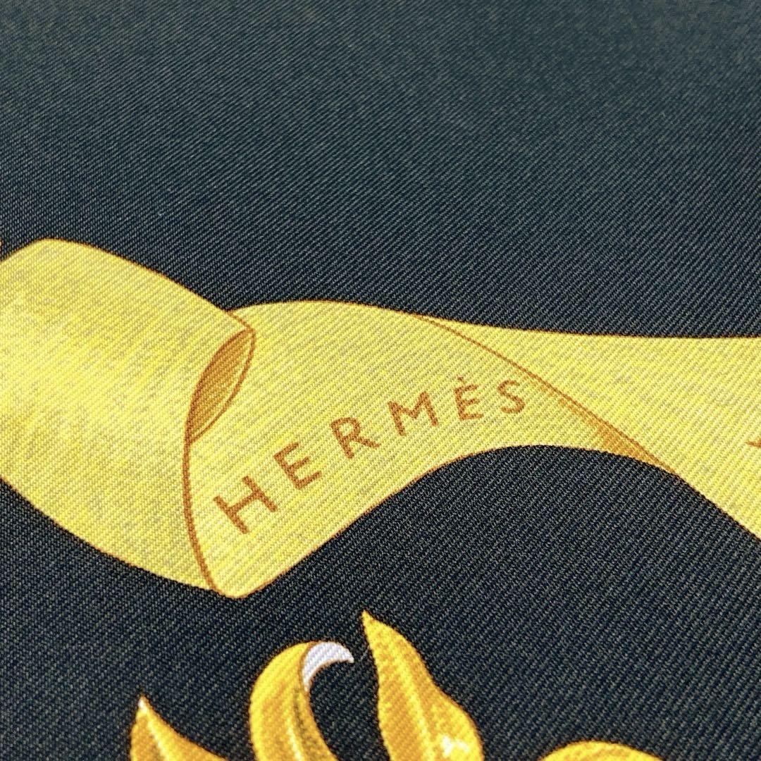 極美品！HERMES カレ90 PASSIFLORES パッションフラワー