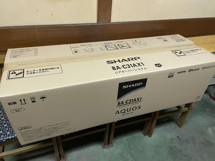 Sharp Aquos 8a C31ax1 サウンドバー シアターバー メルカリ