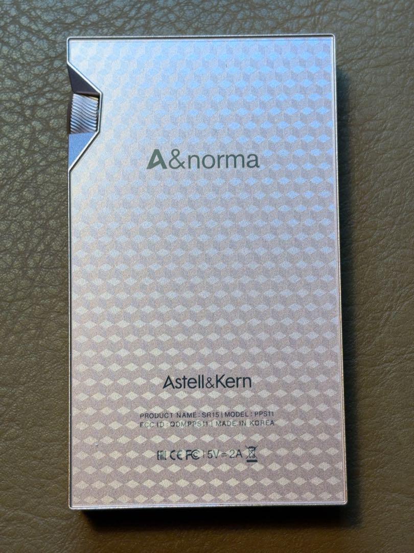 【美品】土日価格Astell&Kern A&norma SR15 ケース付き