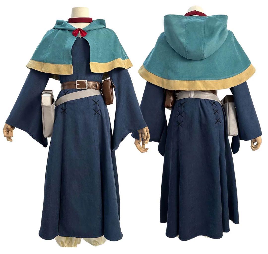 ダンジョン飯 マルシル コスプレ衣装 靴ヴィッグ 武器付き