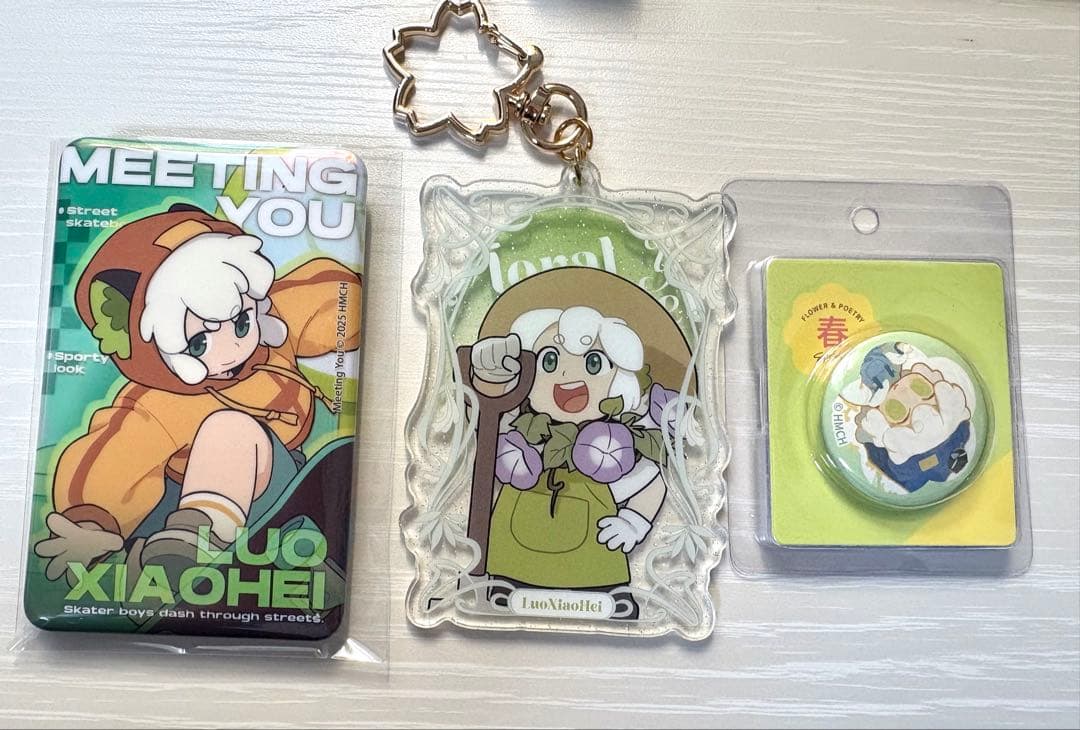 羅小黒戦記ロシャオヘイセンキ 缶バッジ グッズ シャオヘイ - メルカリ