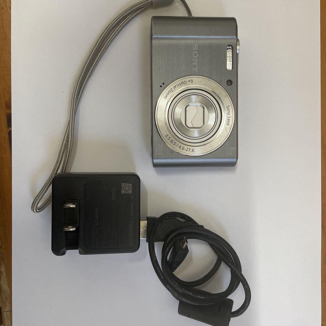 SONY Cyber-shot コンパクトデジタルカメラ シルバー