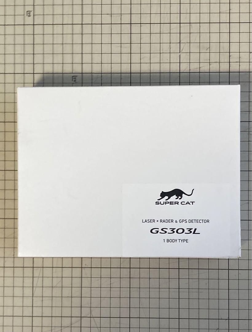 ユピテル SUPER CAT GPS&レーダー探知機 GS303L