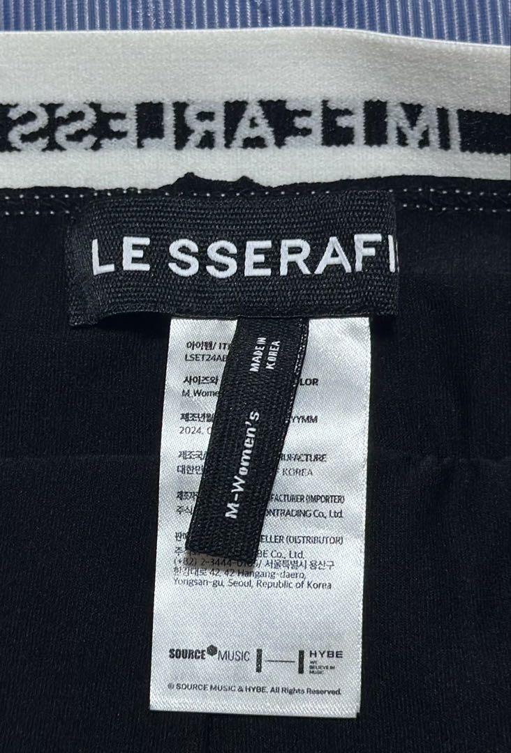 美品】LE SSERAFIM DOUBLE LAYER SHORTS パンツ - メルカリ