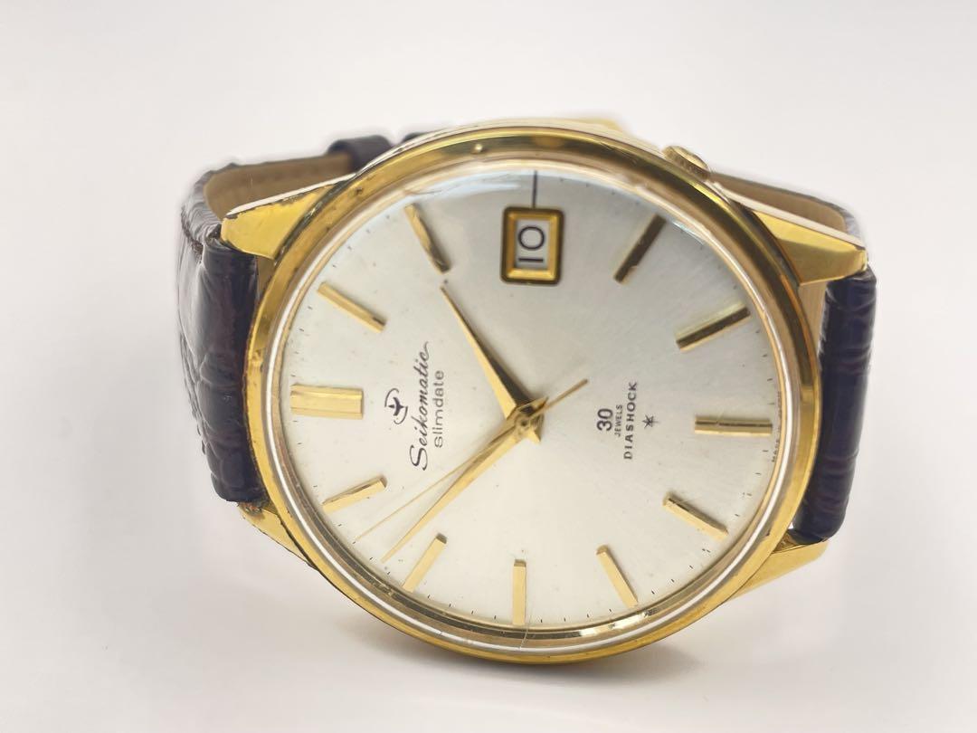時計 SEIKOMATIC SLIMDATE CAL 840 30 JEWELS