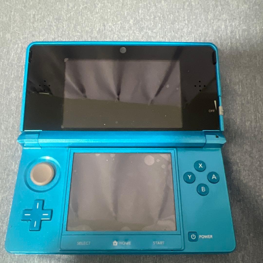 Nintendo 3DS アクアブルー 本体 動作 済み