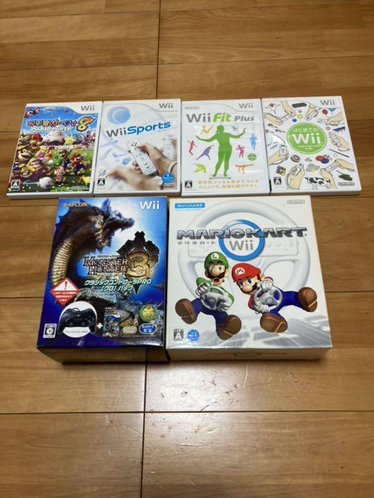 Wii ソフトセット　中古