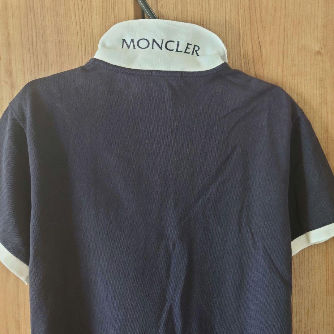 MONCLER ネイビー ポロシャツ Sサイズ