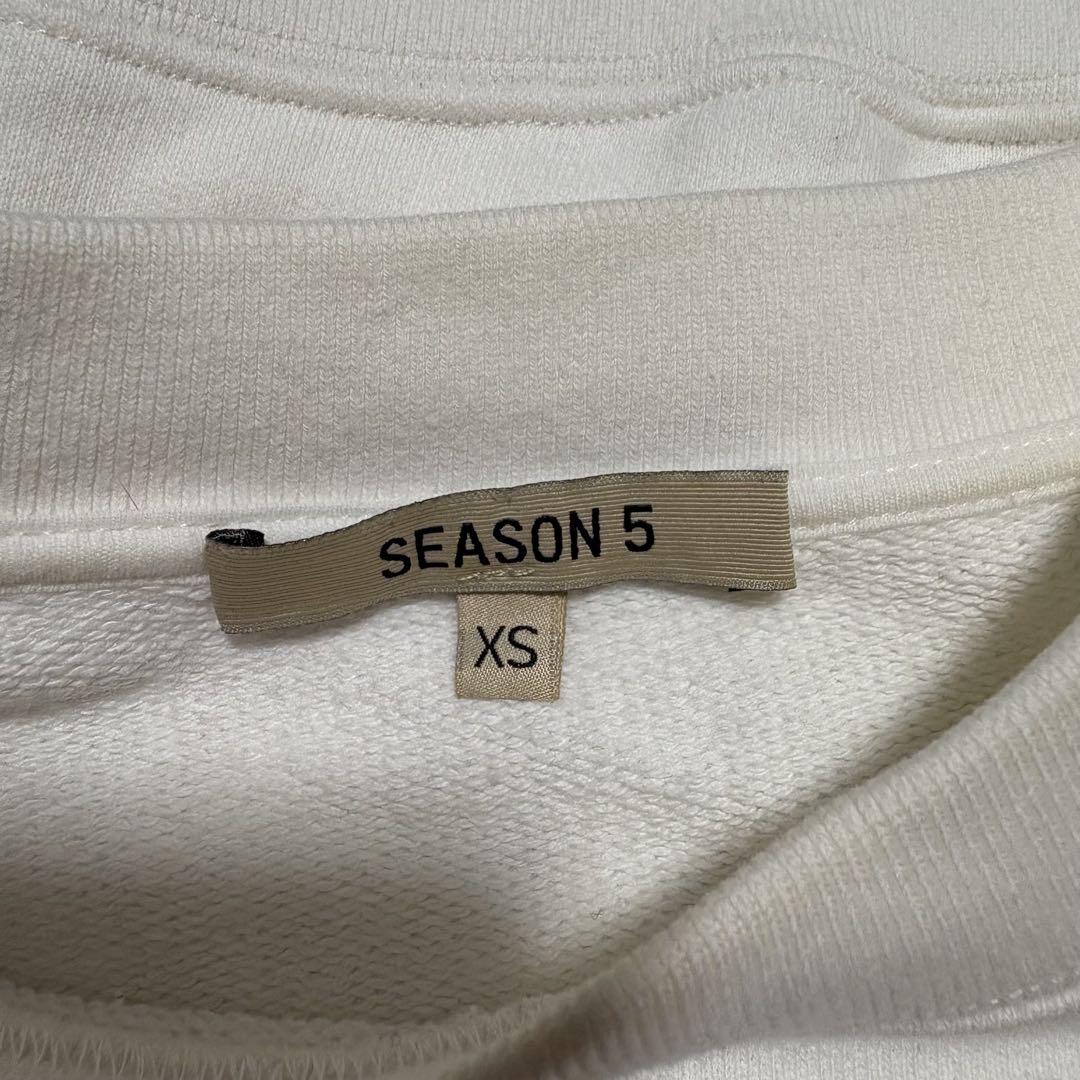 希少サイズXS✩SEASON5 Yeezy 落書きスウェット