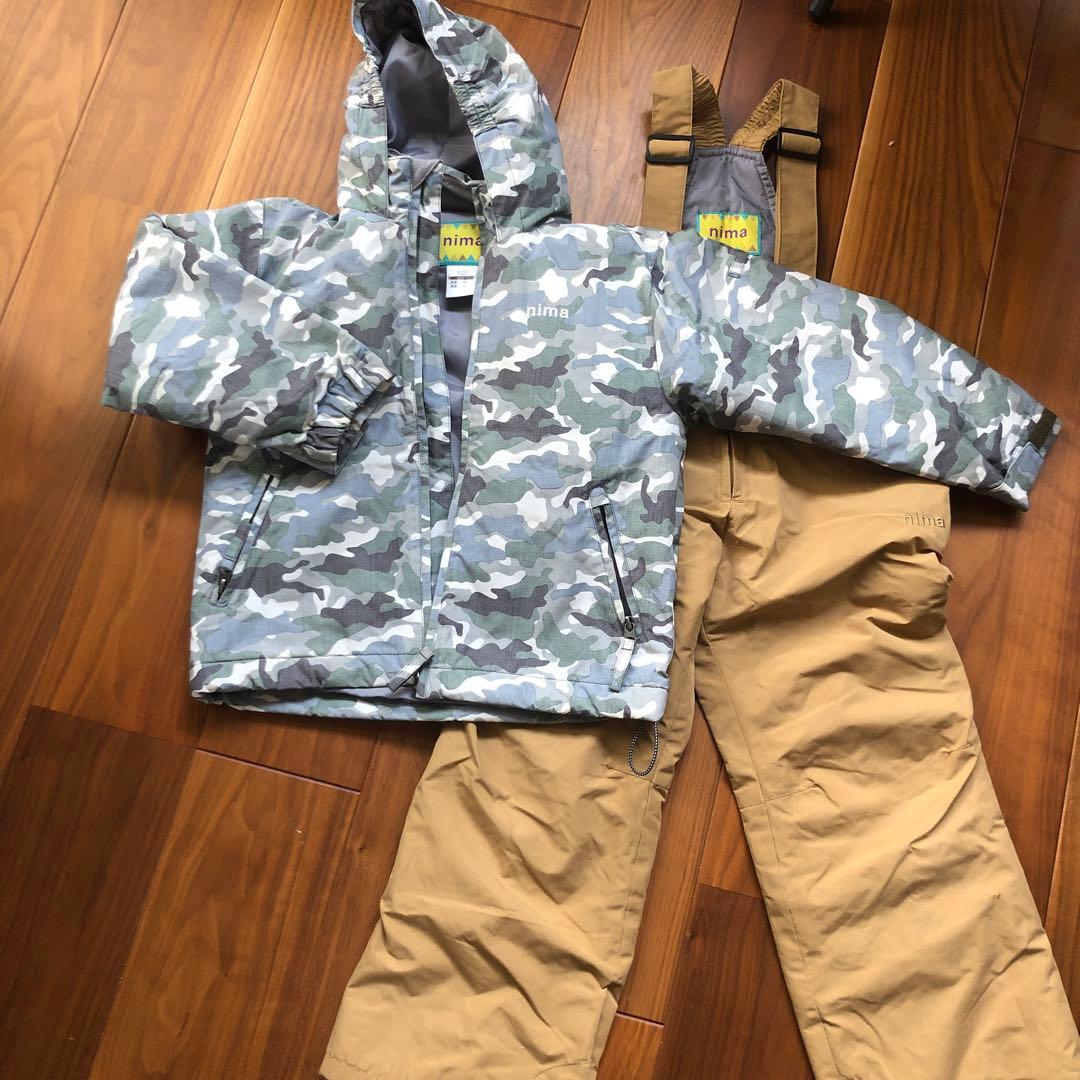 nima スキーウェア　105-125cm 調整可能