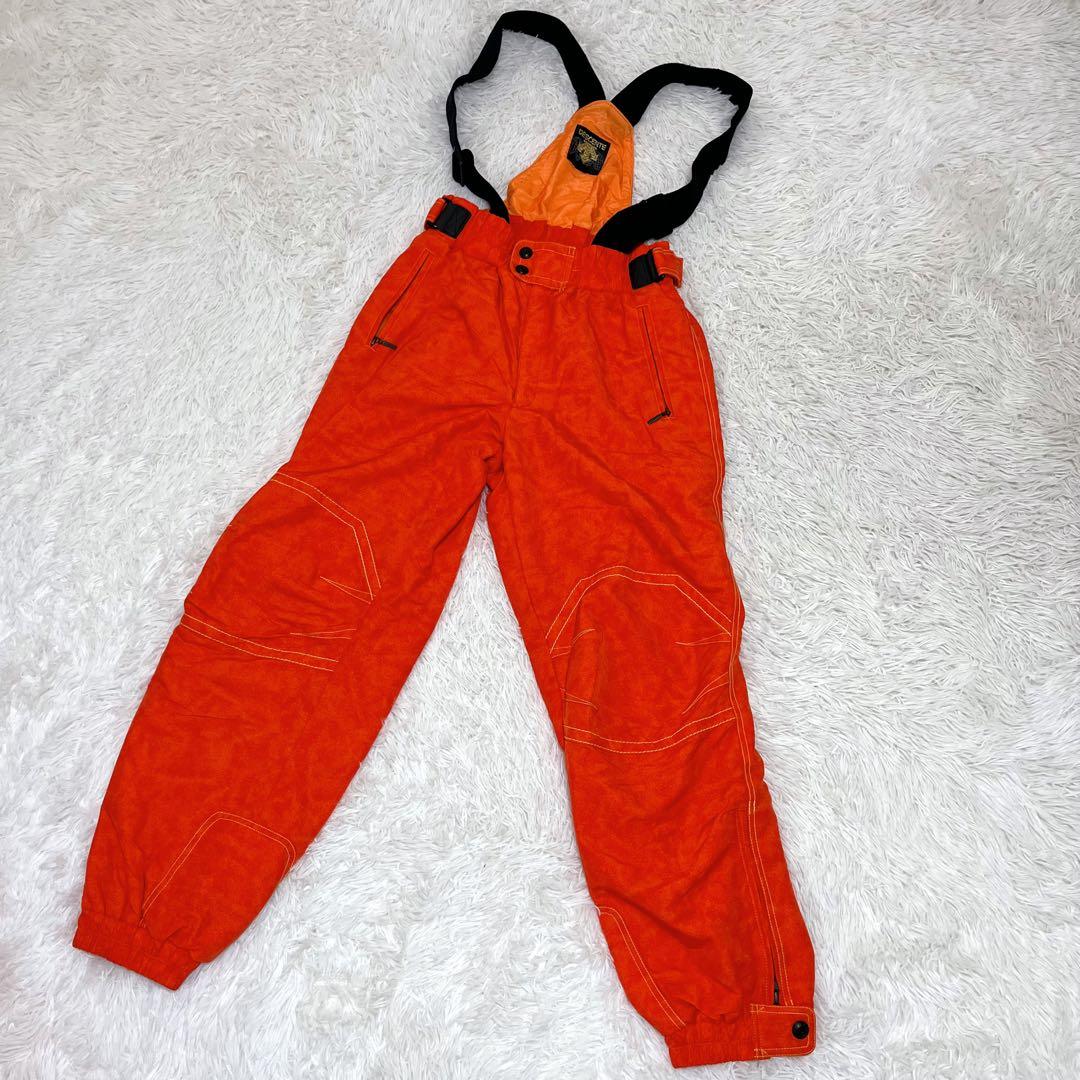 90s 平成レトロ DESCENTE スキーウェア上下 L オレンジ スノボ 90s 平成レトロ DESCENTE スキーウェア上下 L オレンジ スノボ
