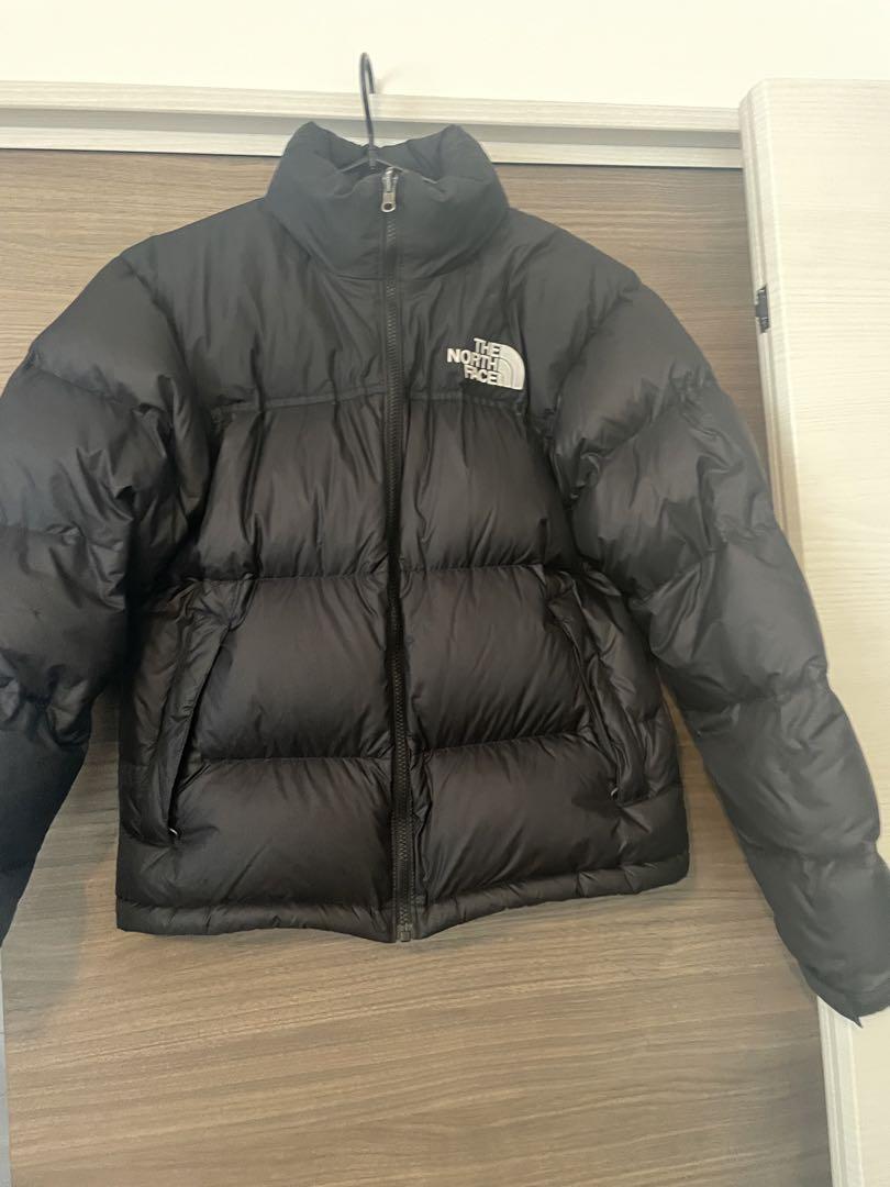 S THE NORTH FACE ダウンジャケット S/90 黒　ヌプシ