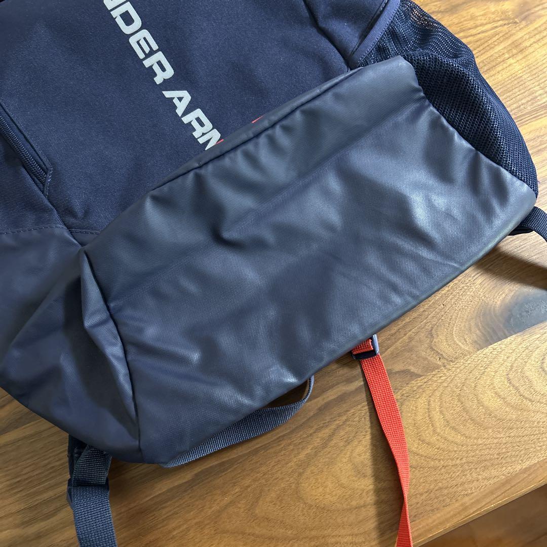 UNDER ARMOUR⭐︎ロールトランスサックパック　FCいわき　ネイビー