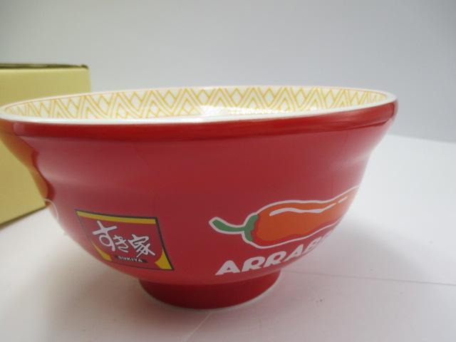 未使用　すき家の限定品 丼　ARRABBIATA