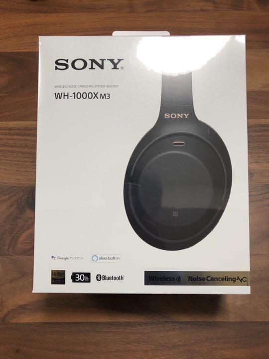 SONY WH-1000XM3(B) ※注意書き有⤵︎