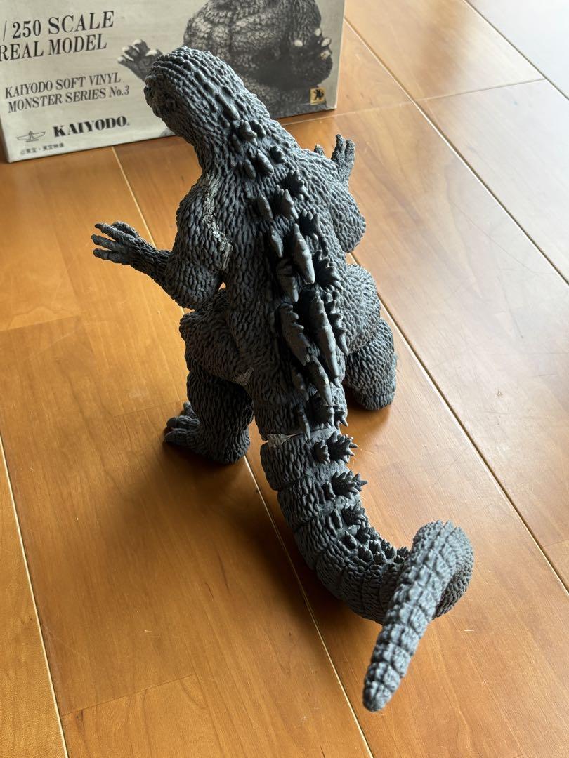 海洋堂】GODZILLA 1/250未塗装 昭和ゴジラ ソフビキット 1984