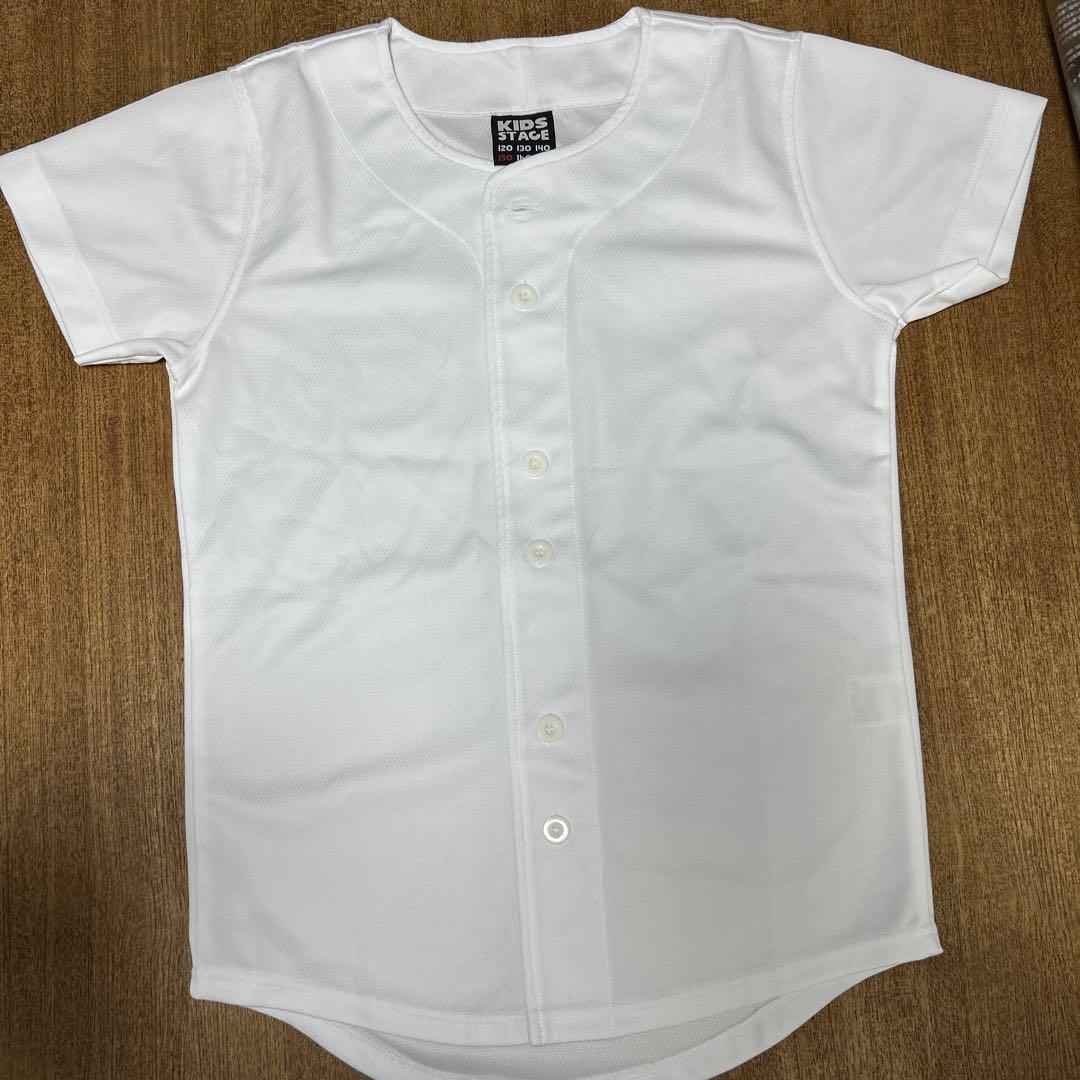 野球セット 練習着 140/150半袖 長袖夏用 パンツ ベルト付き