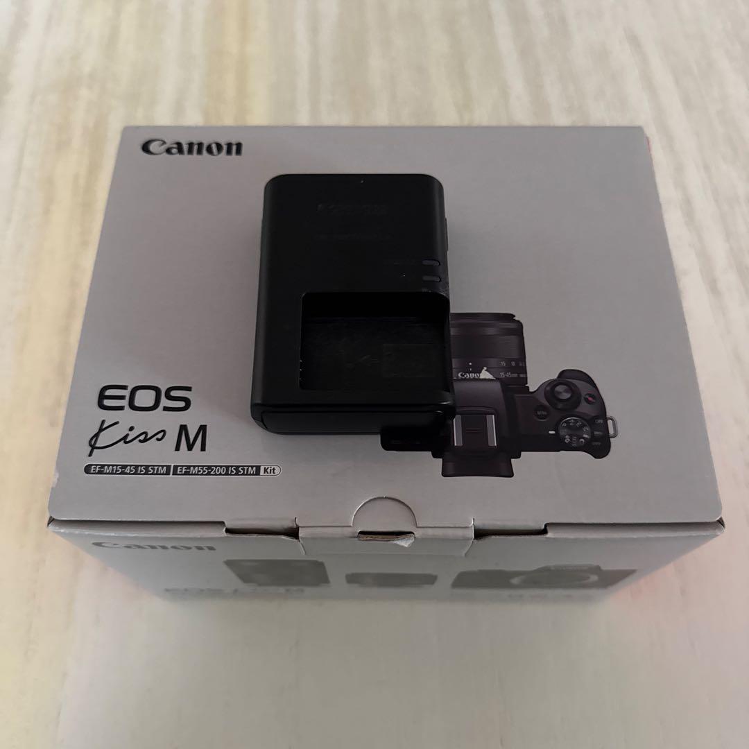 Canon EOS Kiss M ホワイト レンズ2つ付き
